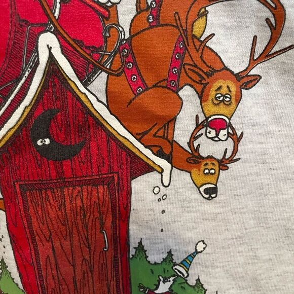 I Said The Schmitt House! Men’s Christmas Shirt XL 1986 Print - Picture 13 of 16